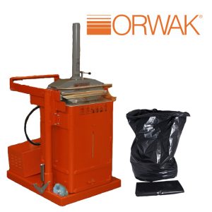 Orwak 5031 Black Sacks (Packed in 50's / Min Qty 200)